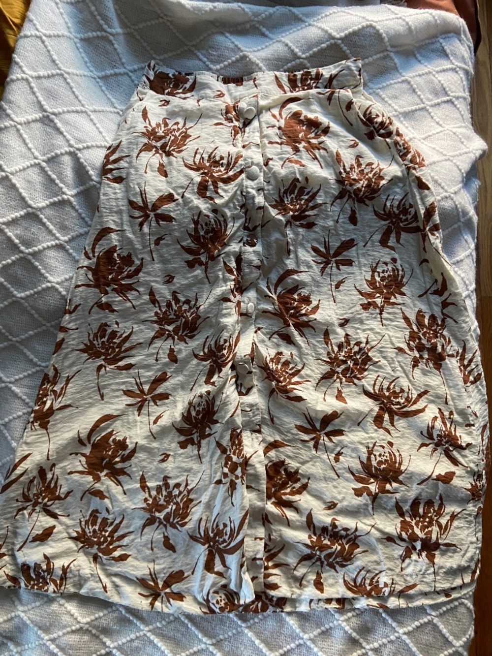 Skies are Blue Tropical Skirt